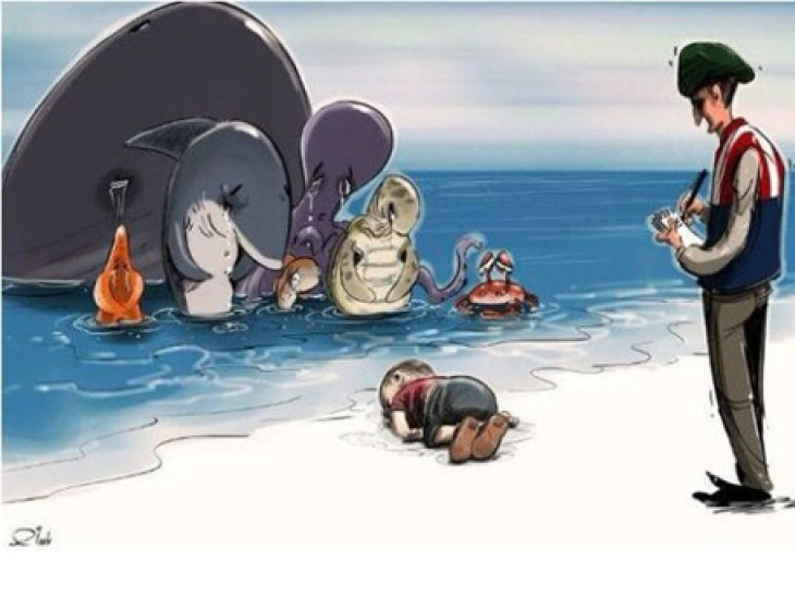 Xúc động bức thư đạt giải Nhất UPU viết về cậu bé Syria trên bờ biển