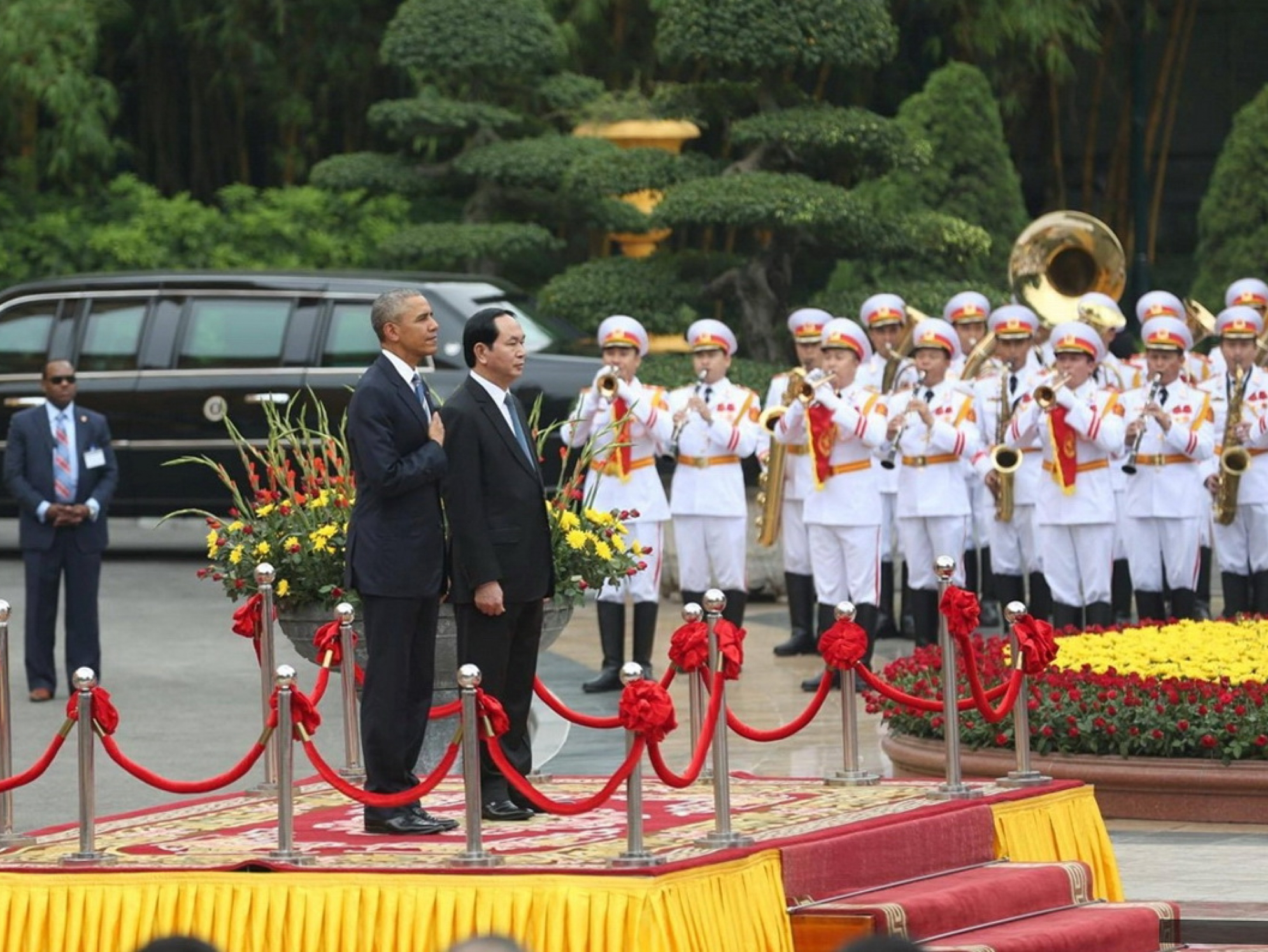Báo chí Italy đưa tin đậm nét về chuyến thăm của ông Obama