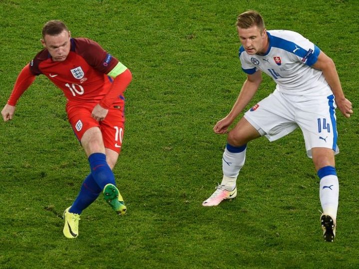 Sư tử Anh bị Slovakia cầm hòa đáng tiếc