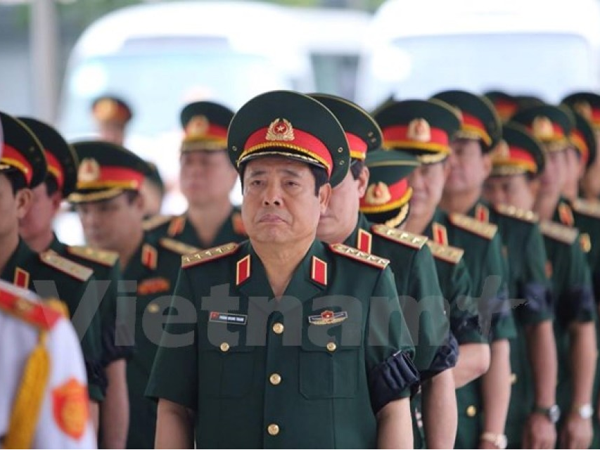 Lễ viếng, truy điệu 9 quân nhân phi hành đoàn CASA-212