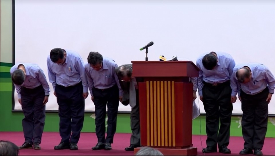 VIDEO: Formosa xin lỗi người Việt vì gây ra vụ cá chết ở miền Trung