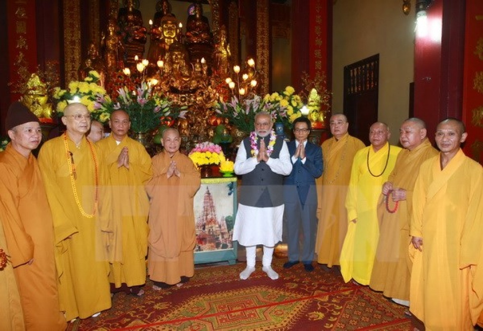 Phật giáo luôn là cầu nối quan trọng trong tình hữu nghị Ấn-Việt phat giao luon la cau noi quan trong trong tinh huu nghi an viet
