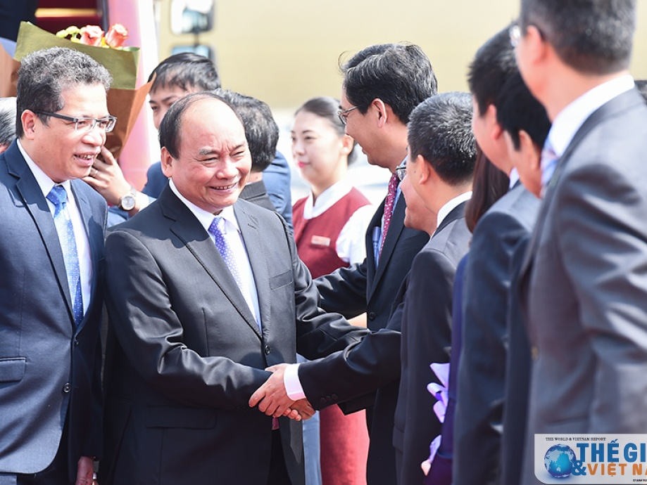 Thủ tướng Nguyễn Xuân Phúc thăm chính thức Trung Quốc