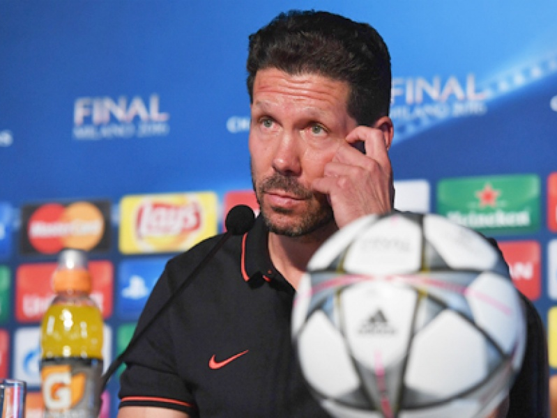 HLV Simeone dẫn dắt Inter Milan ở mùa Hè 2018