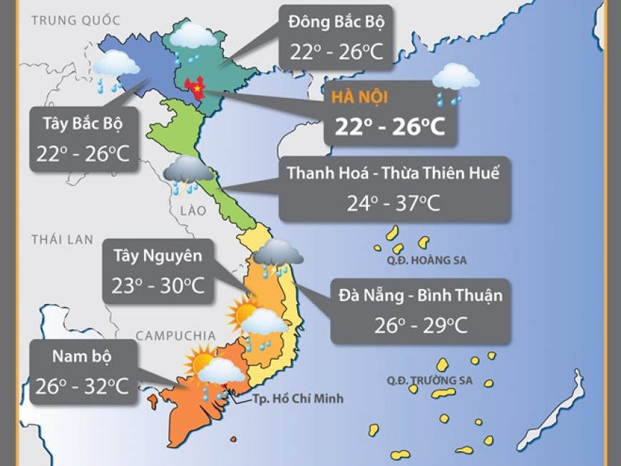 Miền Trung còn phải hứng mưa to như trút nước đến ngày 4/11