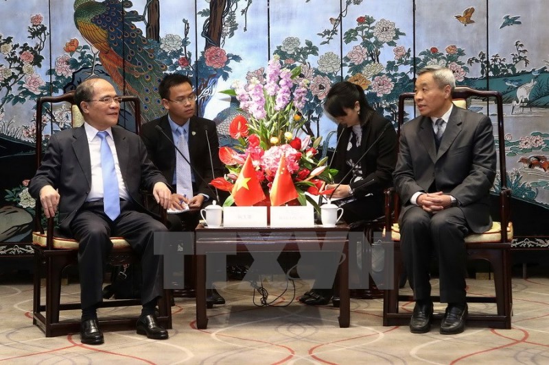 Chủ tịch Quốc hội tiếp Chủ tịch Nhân đại tỉnh Quảng Đông