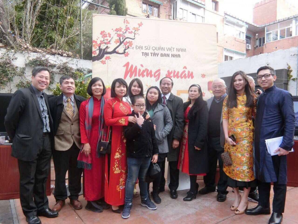 Tết Cộng đồng Việt ấm áp tại Tây Ban Nha