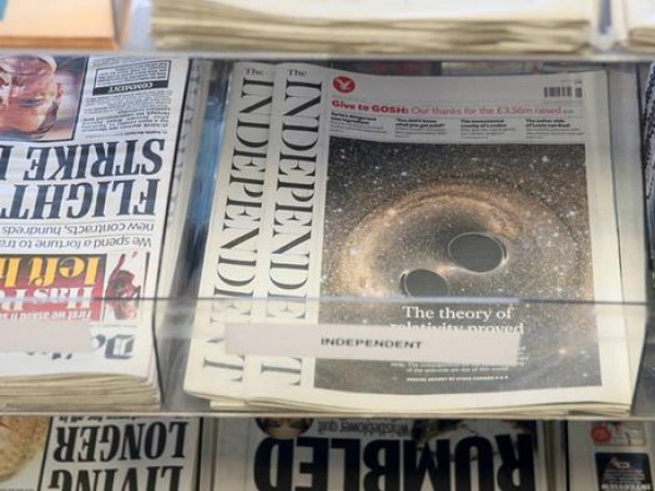 Anh: Tờ Independent dừng ấn phẩm in