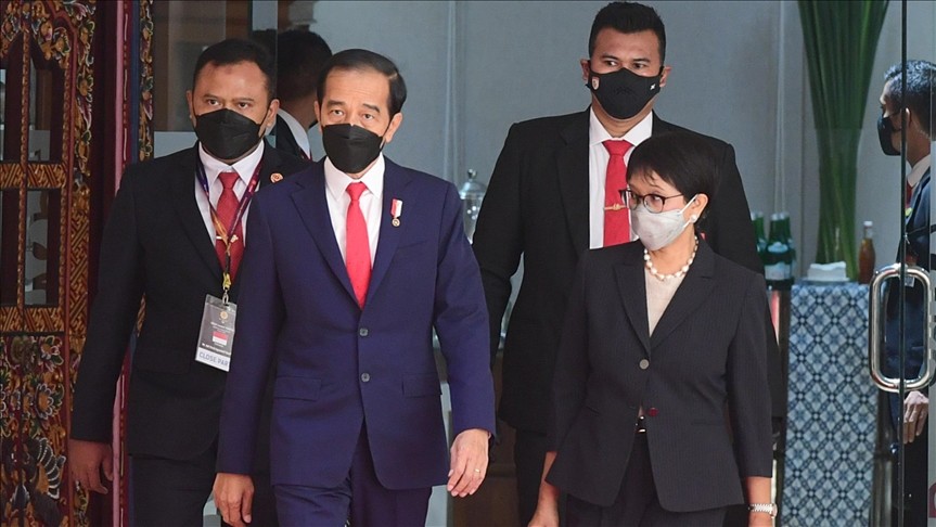 Ngày 24/4, Tổng thống Indonesia Joko Widodo cho biết các nhà lãnh đạo ASEAN đã đạt được đồng thuận về Myanmar. (Nguồn: AA) Ngày 24/4, Tổng thống Indonesia Joko Widodo cho biết các nhà lãnh đạo ASEAN đã đạt được đồng thuận về Myanmar. (Nguồn: AA)