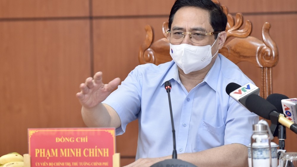 Thủ tướng Chính phủ Phạm Minh Chính triệu tập cuộc họp khẩn với 6 tỉnh biên giới Tây Nam, đẩy mạnh phòng chống dịch trong tình hình mới