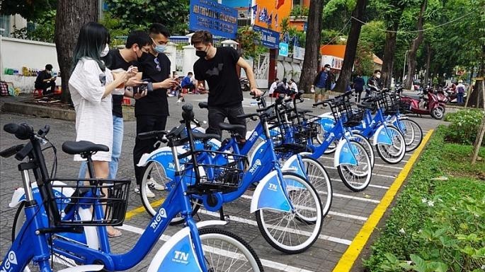 Thay đổi thói quen đi lại của người dân bằng xe đạp công cộng