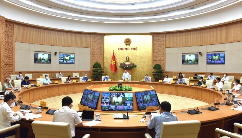 Thủ tướng Phạm Minh Chính: Ban hành Quy chế và phân công nhiệm vụ của các thành viên Ban Chỉ đạo Quốc gia phòng, chống dịch Covid-19