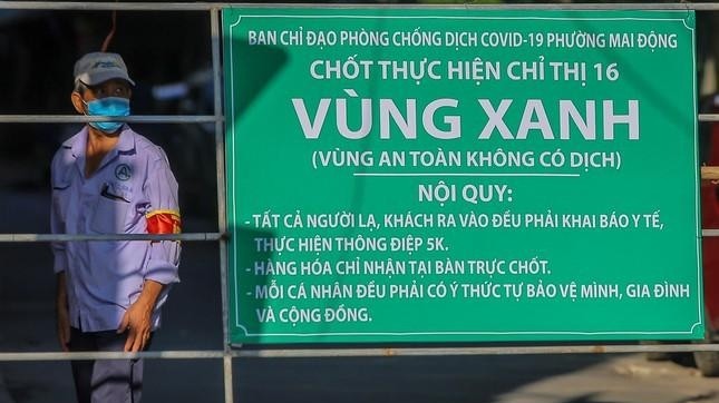 Dịch Covid-19: Cả nước có 33 tỉnh thành vùng xanh, không tỉnh nào vùng đỏ
