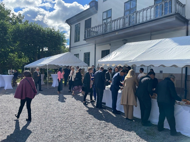 Đại sứ quán Việt Nam tại Thụy Điển long trọng tổ chức kỷ niệm 77 năm Quốc khánh 2/9