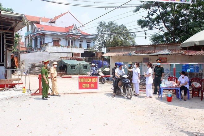 Ngày 21/10, Vĩnh Phúc quyết định bỏ các chốt kiểm soát dịch Covid-19. (Nguồn: Dân trí) Ngày 21/10, Vĩnh Phúc quyết định bỏ các chốt kiểm soát dịch Covid-19. (Nguồn: Dân trí)