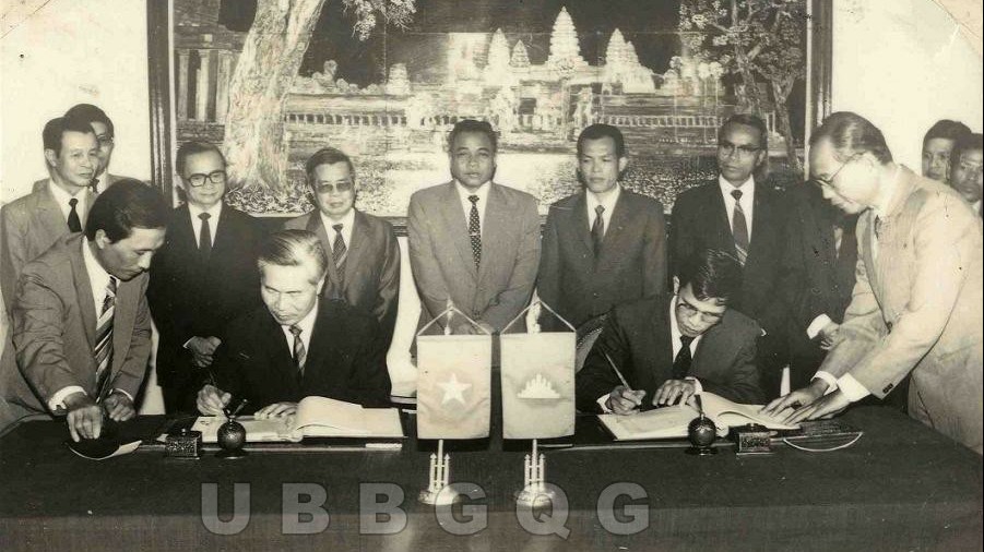 Quá trình giải quyết biên giới đất liền Việt Nam-Campuchia