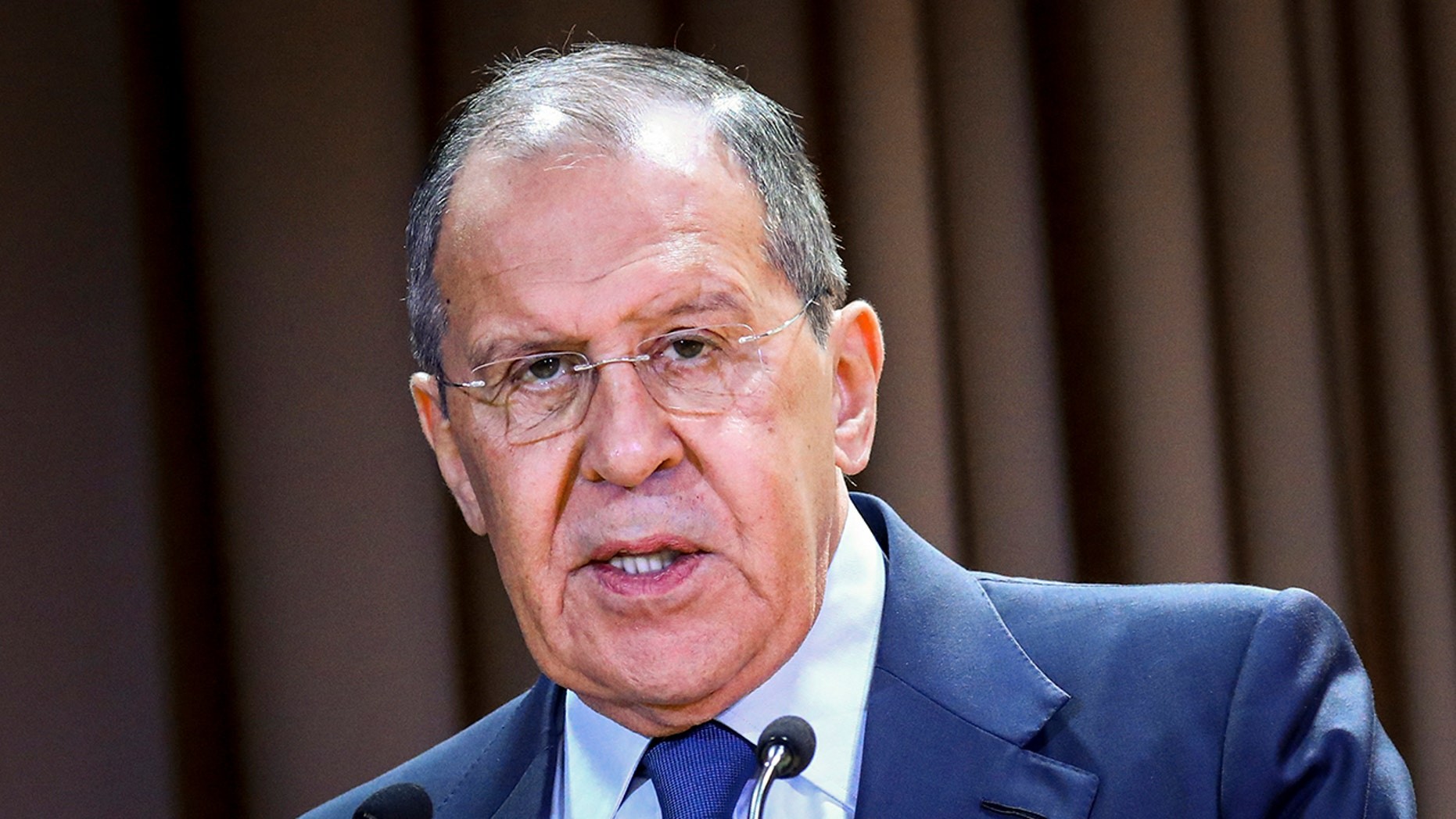 Ngoại trưởng Nga Sergey Lavrov cho rằng Nga sẵn sàng đối mặt với bất kỳ diễn biến nào tiếp theo trong quan hệ với NATO. (Nguồn: Foxnews) Ngoại trưởng Nga Sergey Lavrov cho rằng Nga sẵn sàng đối mặt với bất kỳ diễn biến nào tiếp theo trong quan hệ với NATO. (Nguồn: Foxnews)