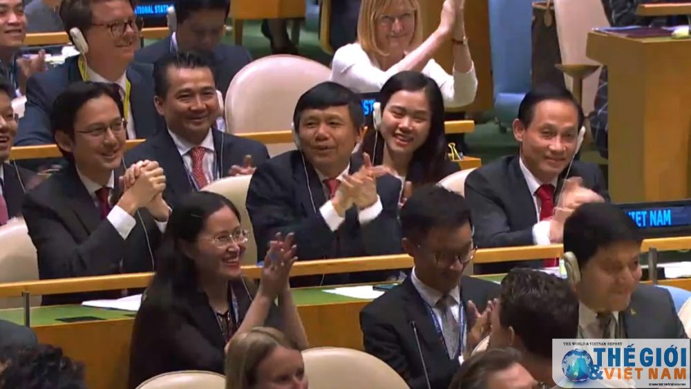 Việt Nam trúng cử là thành viên không thường trực HĐBA LHQ nhiệm kỳ 2020-2021 với số phiếu cao kỷ lục (192/193 phiếu). 