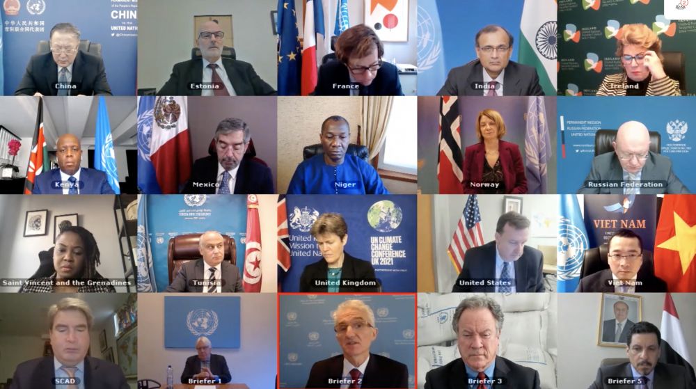 ,  Hội đồng Bảo an Liên hợp quốc (HĐBA LHQ) đã họp trực tuyến, thảo luận định kỳ hàng tháng về tình hình Yemen.