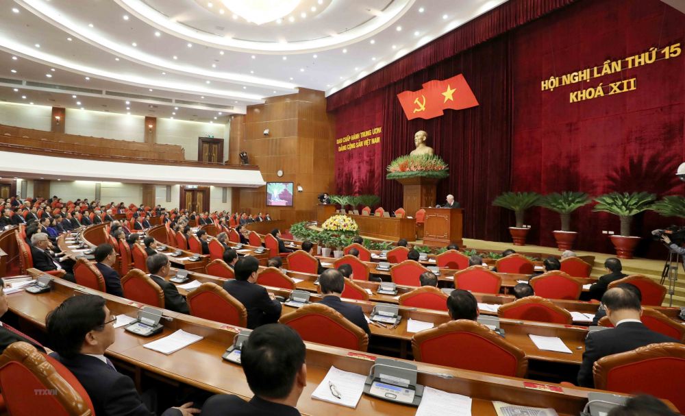 Toàn cảnh phiên bế mạc Hội nghị. (Ảnh: Phương Hoa/TTXVN)