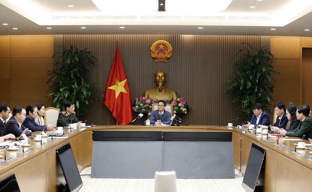 , Phó Thủ tướng Chính phủ Vũ Đức Đam, Trưởng Ban Chỉ đạo Quốc gia phòng chống dịch Covid-19 đã chủ trì cuộc họp Thường trực Ban Chỉ đạo Quốc gia về công tác phòng chống dịch trong giai đoạn hiện nay. , Phó Thủ tướng Chính phủ Vũ Đức Đam, Trưởng Ban Chỉ đạo Quốc gia phòng chống dịch Covid-19 đã chủ trì cuộc họp Thường trực Ban Chỉ đạo Quốc gia về công tác phòng chống dịch trong giai đoạn hiện nay.