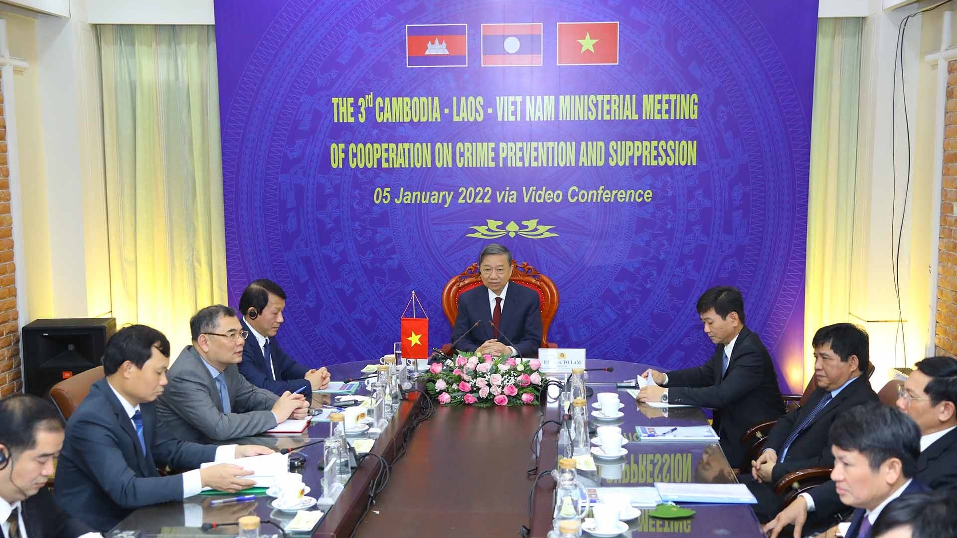 Tăng cường hợp tác phòng, chống tội phạm giữa Việt Nam, Lào và Campuchia