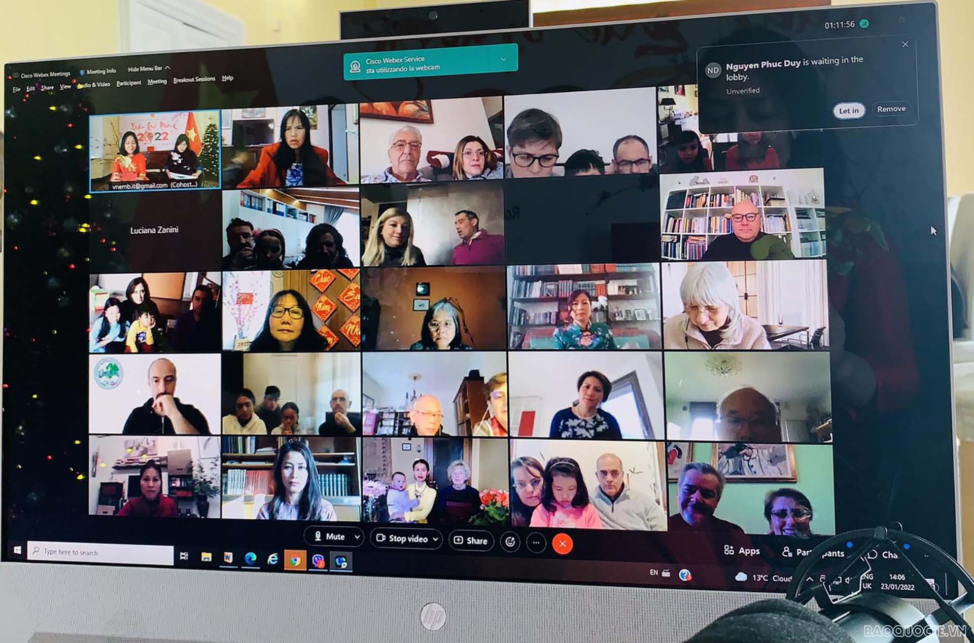 Xuân Quê hương 2022 trực tuyến với kiều bào tại Italy và Cyprus: Lan tỏa văn hóa và tài năng Việt