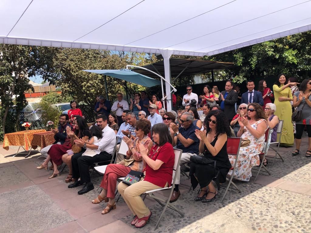 dai su quan viet nam tai chile to chuc gap mat mung xuan canh ty