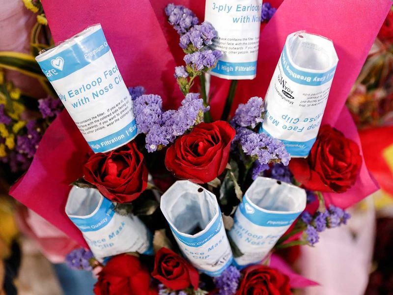 hoa valentine mua phong chong covid 19