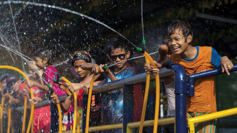 Tết Thingyan ở Myanmar