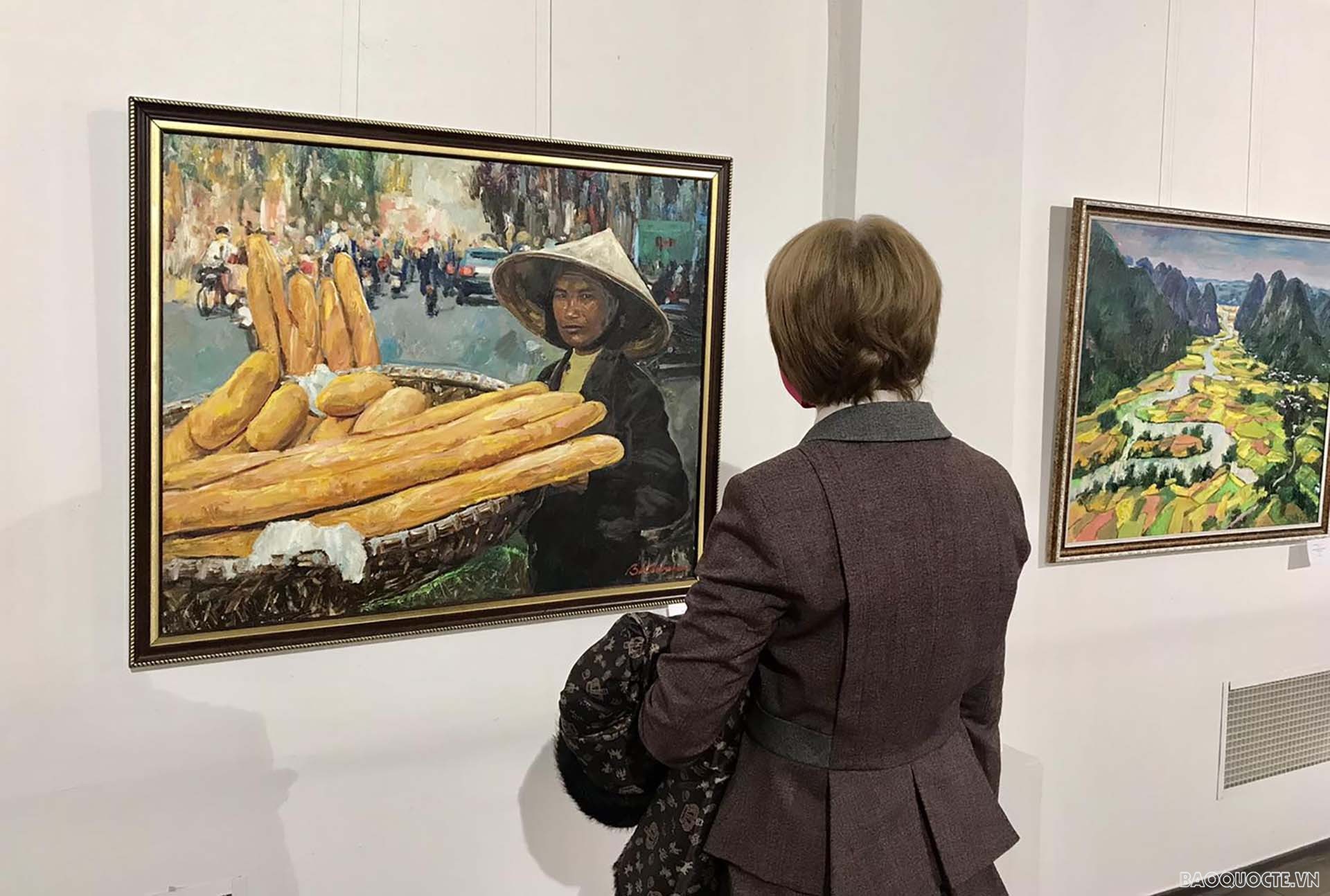 Cuộc triển lãm tranh có một không hai...