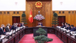 Thủ tướng Phạm Minh Chính tiếp Bộ trưởng Chính phủ Anh, Chủ tịch COP26