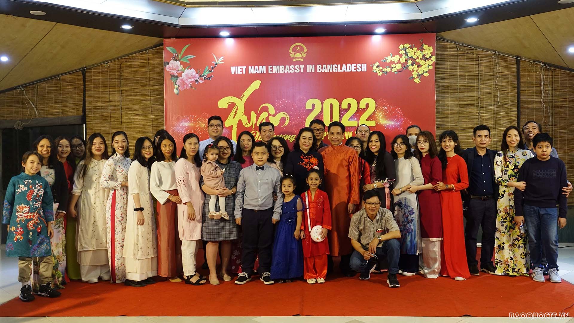 Đại sứ quán Việt Nam tại Bangladesh tổ chức Tết cộng đồng nhân dịp Xuân Nhâm Dần Đại sứ quán Việt Nam tại Bangladesh tổ chức Tết cộng đồng nhân dịp Xuân Nhâm Dần