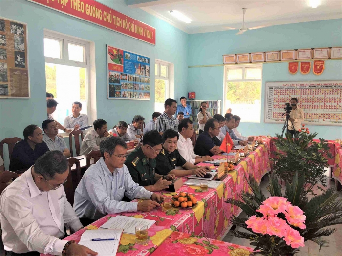 Họp song phương chuẩn bị Lễ khai trương cặp cửa khẩu quốc tế Tân Nam–Mơn Chây hop song phuong chuan bi le khai truong cap cua khau quoc te tan nam mon chay