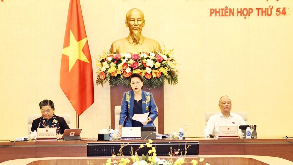 Khai mạc Phiên họp thứ 54 của Ủy ban Thường vụ Quốc hội