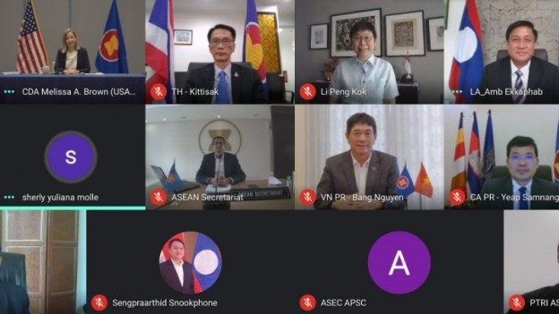 Đại sứ Nguyễn Hải Bằng tham dự cuộc họp Ủy ban hợp tác chung ASEAN-Hoa Kỳ lần thứ 12