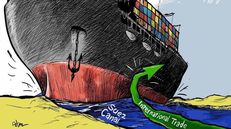 Kênh đào Suez: Điểm huyệt toàn cầu hoá