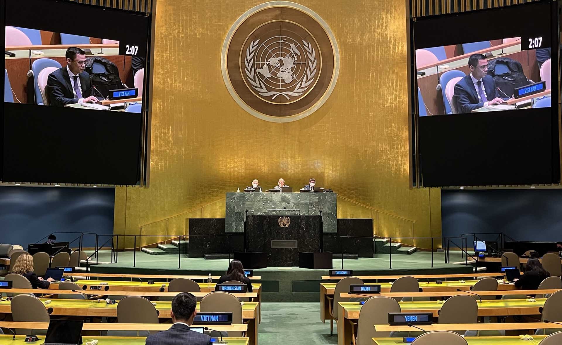 Đại hội đồng Liên hợp quốc thảo luận chủ đề bảo vệ hành tinh và sẵn sàng cho tương lai.