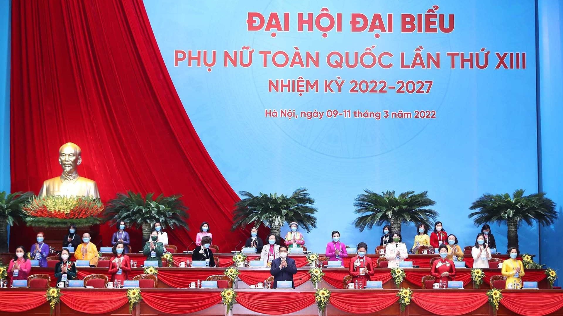 Khai mạc trọng thể Đại hội đại biểu Phụ nữ toàn quốc lần thứ XIII, nhiệm kỳ 2022-2027