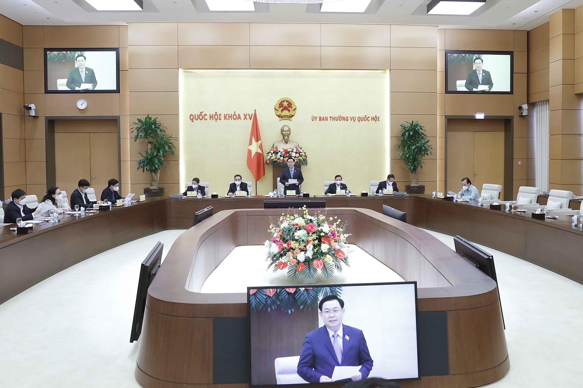 Quang cảnh cuộc họp. (Nguồn: TTXVN)