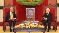 Tổng Bí thư Nguyễn Phú Trọng tiếp Thủ tướng Malaysia