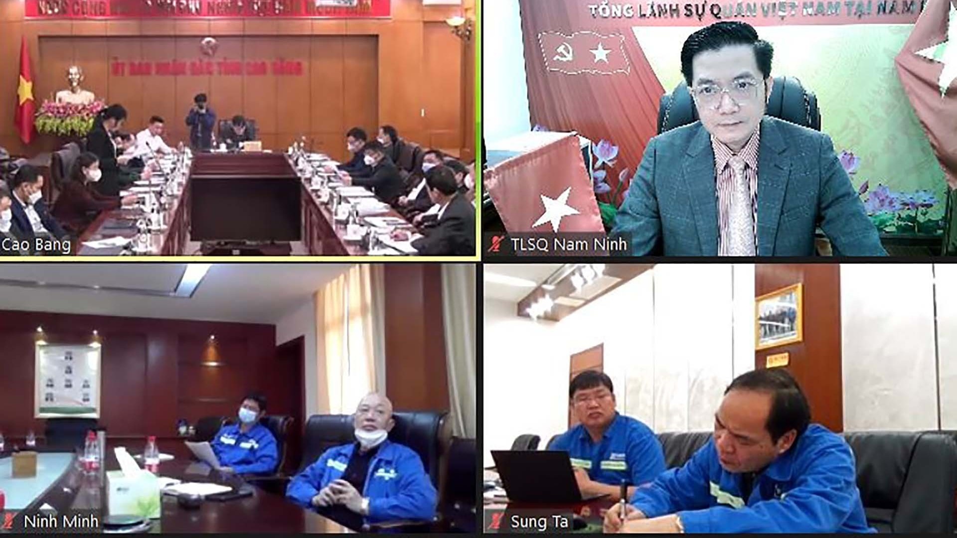 Hợp tác sản xuất, thu mua mía đường giữa tỉnh Cao Bằng với Tập đoàn mía đường Đông Á Nam Ninh, Trung Quốc