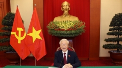 Tổng Bí thư Nguyễn Phú Trọng điện đàm với Tổng thống Liên bang Nga V. Putin