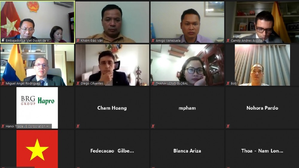 Xúc tiến hợp tác thương mại, đầu tư, du lịch Việt Nam-Colombia