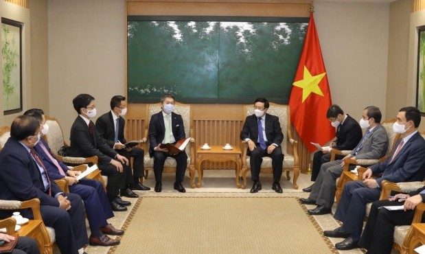 Phó Thủ tướng Phạm Bình Minh tiếp Giám đốc điều hành Tập đoàn SMFG