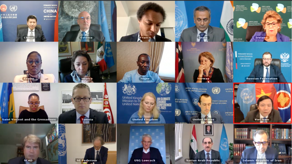 Hội đồng Bảo an Liên hợp quốc (HĐBA LHQ) đã họp định kỳ hàng tháng về tình hình tại Syria Hội đồng Bảo an Liên hợp quốc (HĐBA LHQ) đã họp định kỳ hàng tháng về tình hình tại Syria