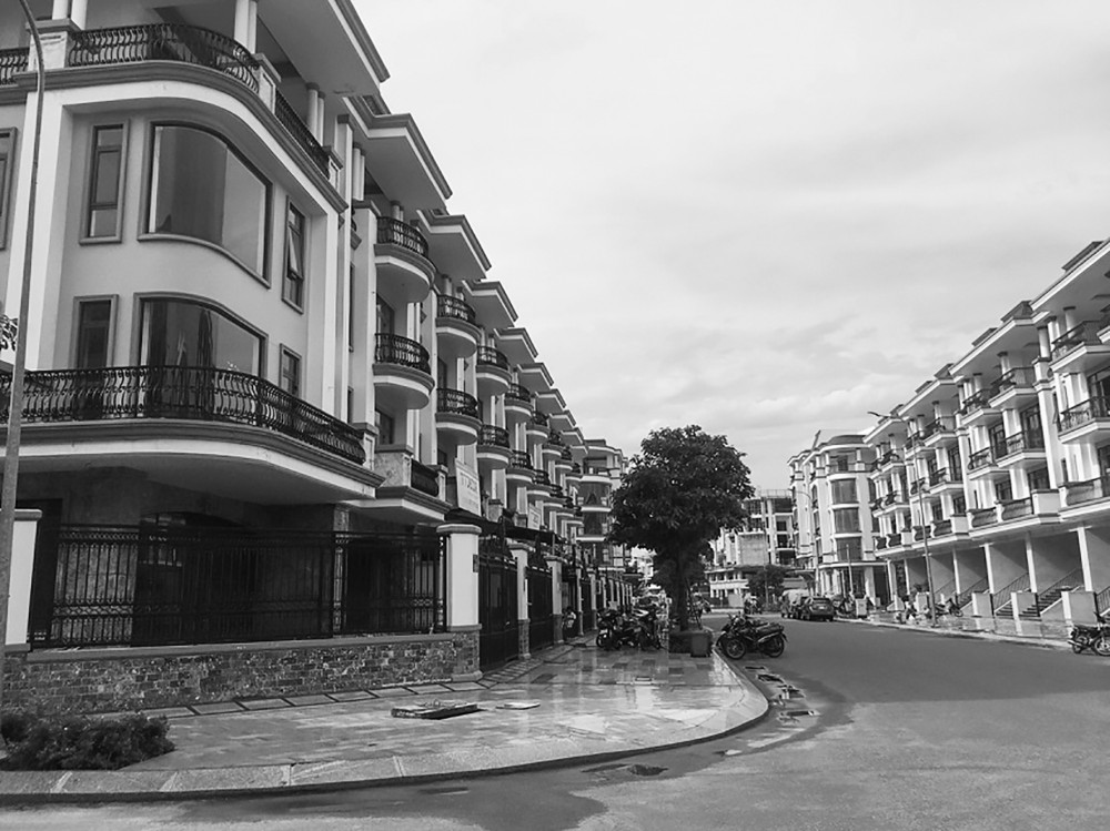 Tín dụng đầu năm tiếp tục đổ mạnh vào bất động sản (Ảnh: Bảo Lan)