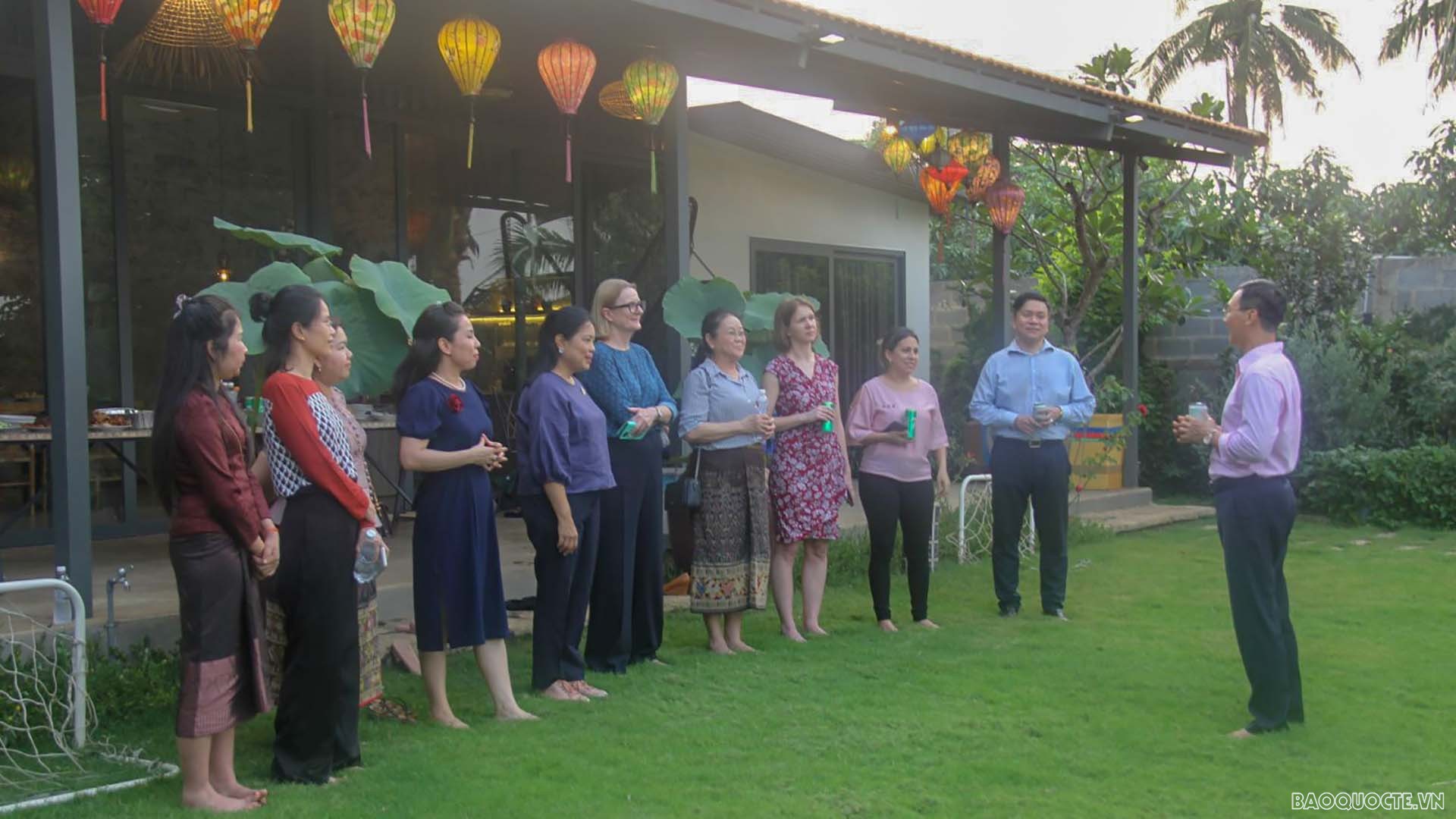 Ông Trần Phước Anh, Giám đốc Sở Ngoại vụ TP. Hồ Chí Minh phát biểu tại buổi giao lưu. Ông Trần Phước Anh, Giám đốc Sở Ngoại vụ TP. Hồ Chí Minh phát biểu tại buổi giao lưu.