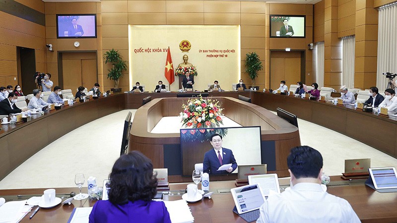 Toàn cảnh phiên họp. (Nguồn: TTXVN) Toàn cảnh phiên họp. (Nguồn: TTXVN)