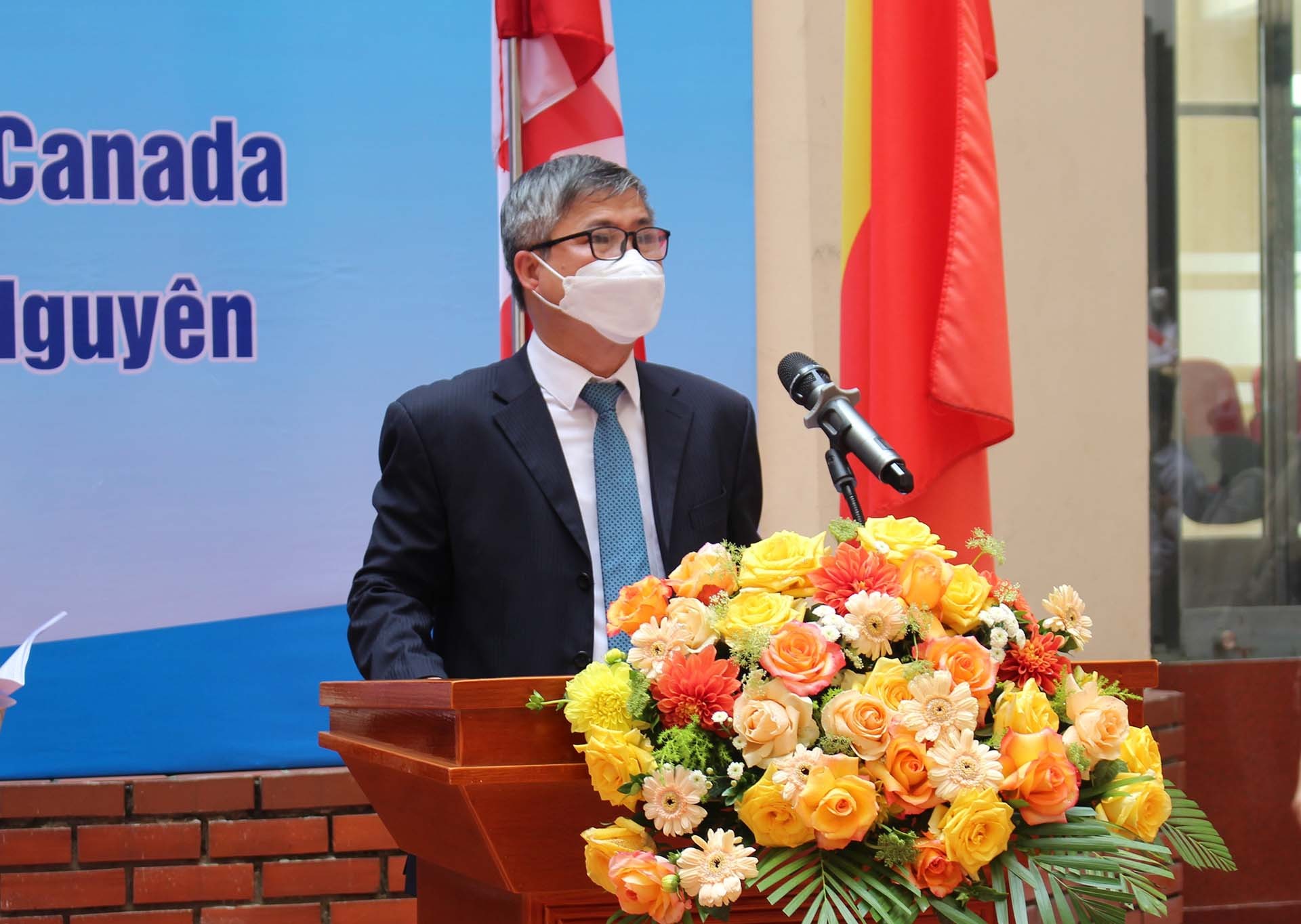 PGS.TS Trần Thanh Vân - Phó Giám đốc phụ trách Đại học Thái Nguyên phát biểu tại chương trình. (Nguồn: Đại học Thái Nguyên) PGS.TS Trần Thanh Vân - Phó Giám đốc phụ trách Đại học Thái Nguyên phát biểu tại chương trình. (Nguồn: Đại học Thái Nguyên)